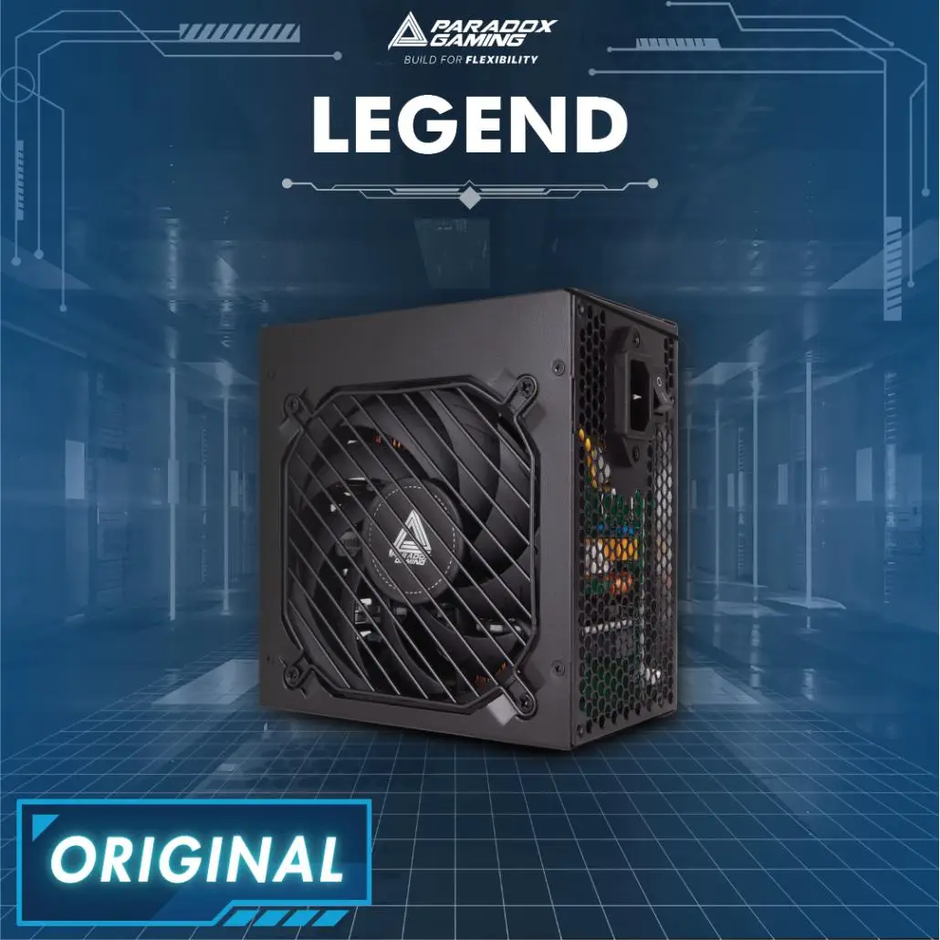 Power Supply PARADOX GAMING LEGEND 750W BRONZE - Flat Cable Non Modular