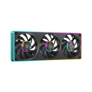 JualFan Casing OCYPUS SIGMA F36 ARGB UNIFIED FORM &ndash; 360mm Forward Fan &ndash; BLACK