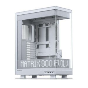 JualCasing Phanteks Evolv Series X2 Matrix – E-ATX Mid Tower PC GAMING CASE – White