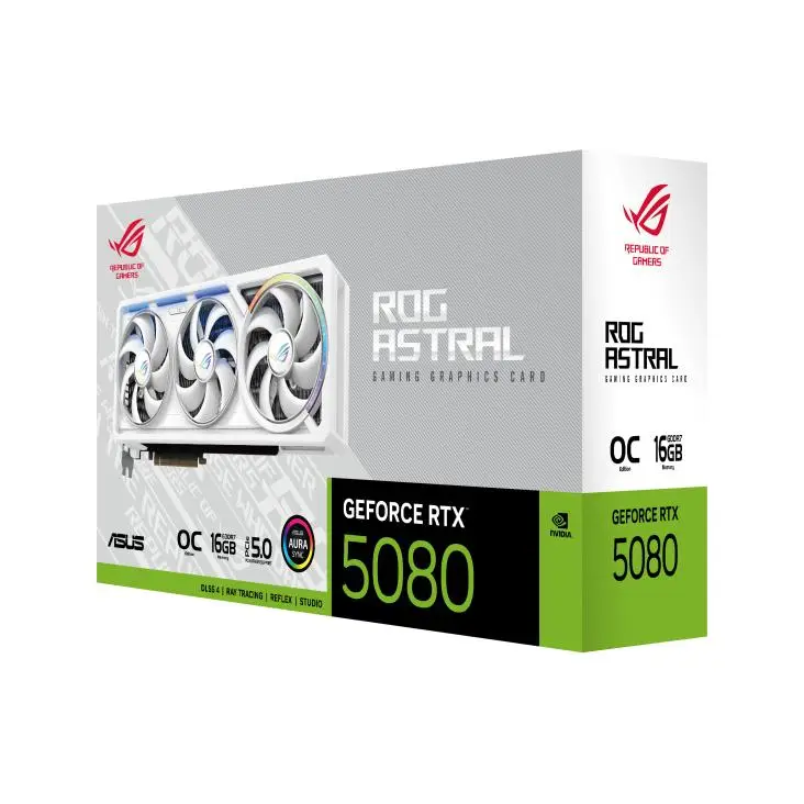 ASUS ROG ASTRAL GeForce RTX 5080 16GB GDDR7 OC Edition WHITE - Image 8