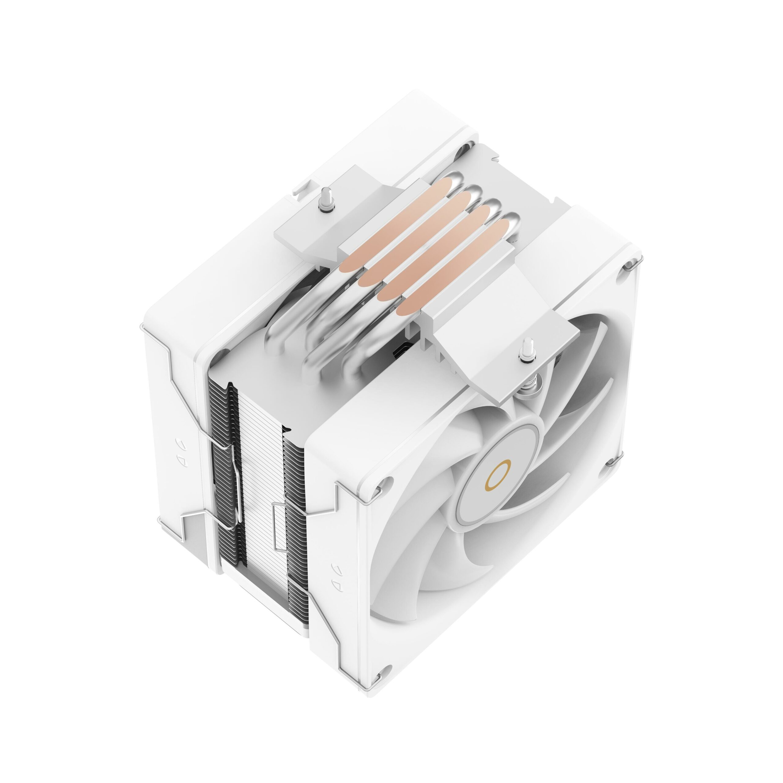 OCYPUS Delta A40 SE Dual Fan ARGB 4 Heatpipes Single Tower Air Cooler - WHITE - Image 7
