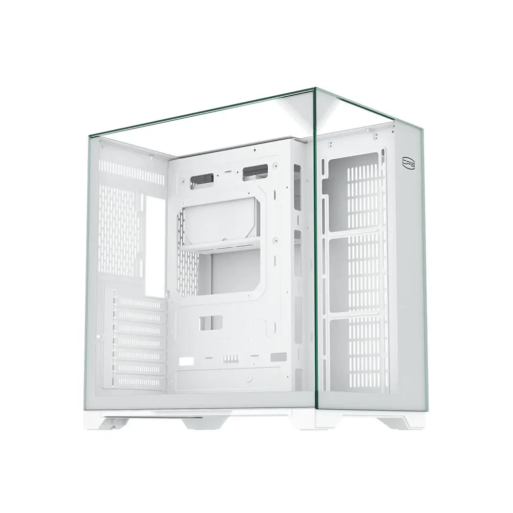 Casing PCCOOLER / PC COOLER C3 - M500 Panoramic PC Case MID Tower - WHITE - Image 2