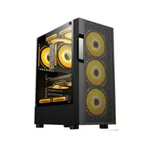 JualCasing INFINITY NEBULA V7 | Include 3 FAN &ndash; ATX, mATX Gaming Case