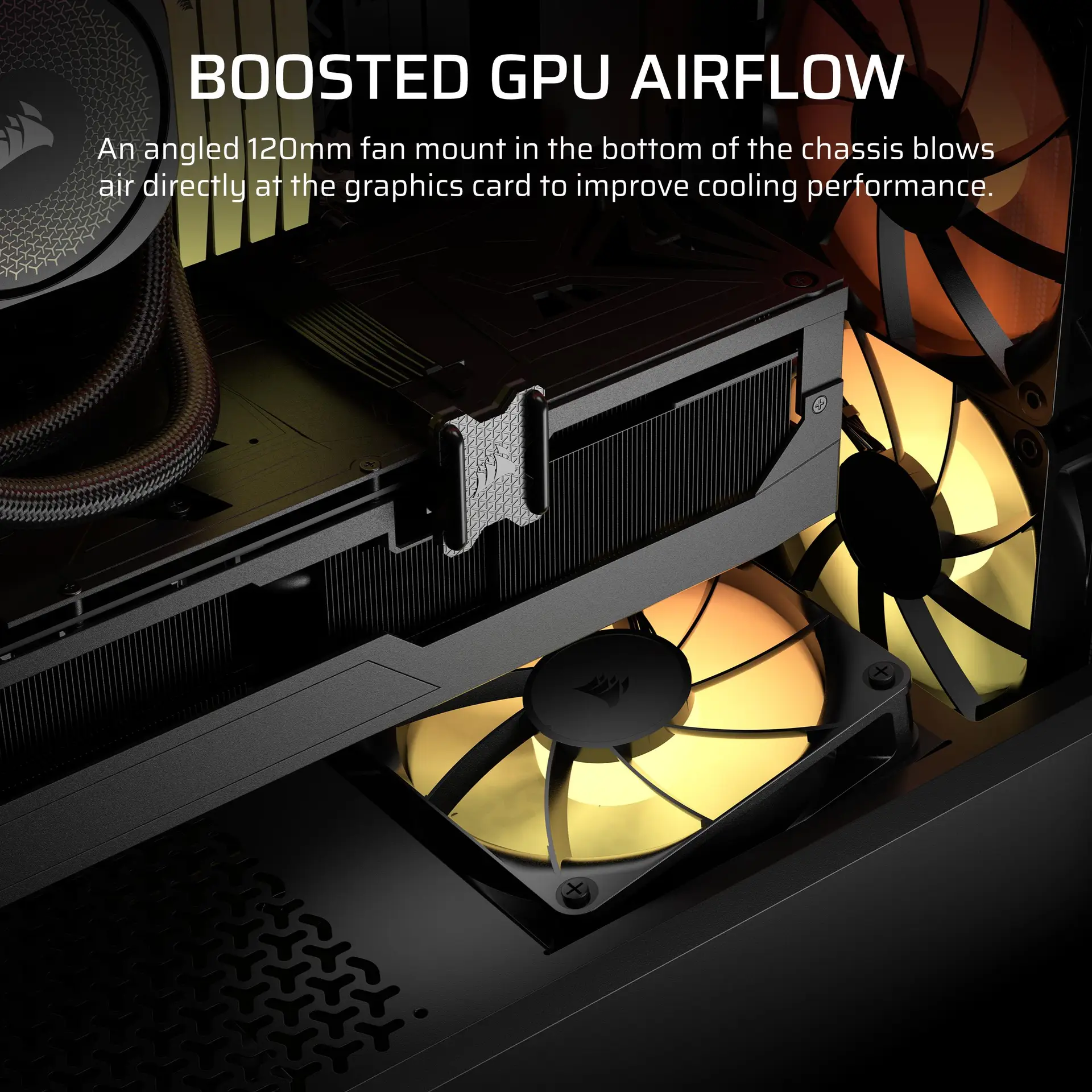 Corsair 3200D RS ARGB | ATX PC Case with 3 ARGB Fans - Smoke - Image 4