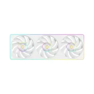 JualFan Casing OCYPUS SIGMA F36 ARGB UNIFIED FORM – 360mm Forward Fan – WHITE