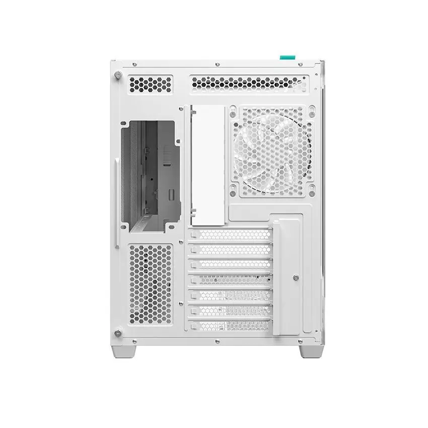 Casing DEEPCOOL CG530U 4F WH - Panoramic Curved ATX PC Case Include 4 Fan ARGB - WHITE - Image 7