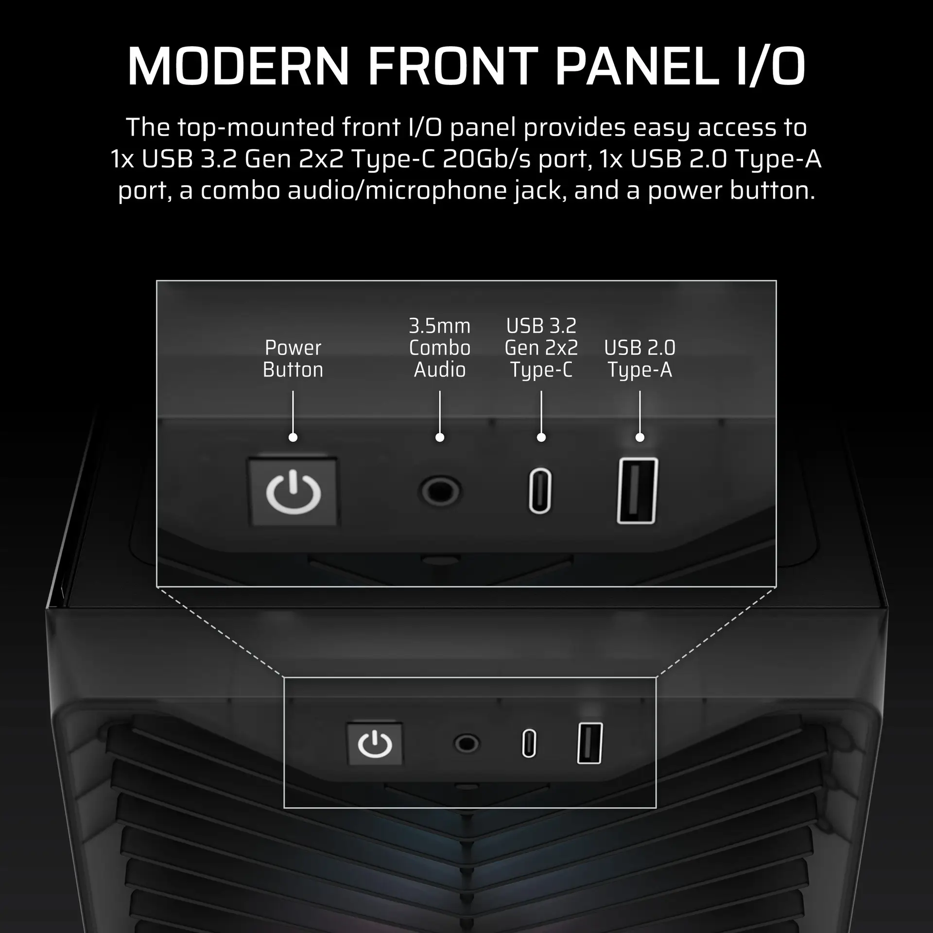 Corsair 3200D RS ARGB | ATX PC Case with 3 ARGB Fans - Smoke - Image 8