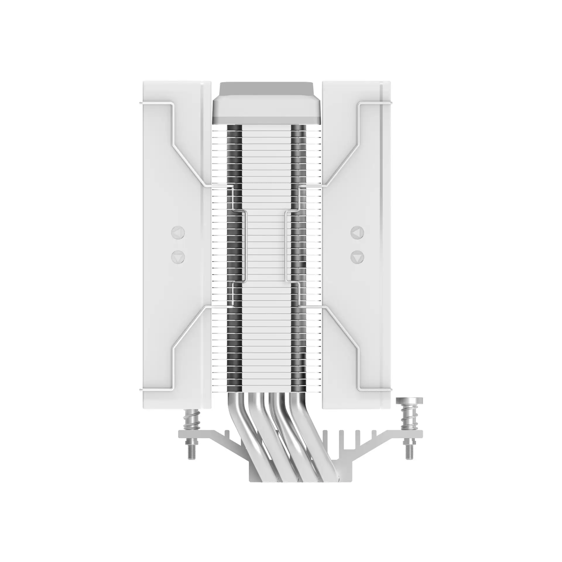 OCYPUS Delta A40 SE Dual Fan ARGB 4 Heatpipes Single Tower Air Cooler - WHITE - Image 3