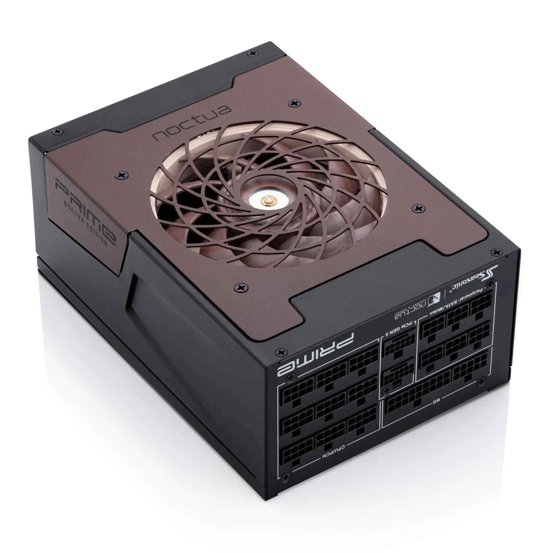 Seasonic Prime TX-1600 NOCTUA EDITION | PSU 1600W ATX 3.1 PCIe 5.1 80+ TITANIUM Fully Modular - Image 4