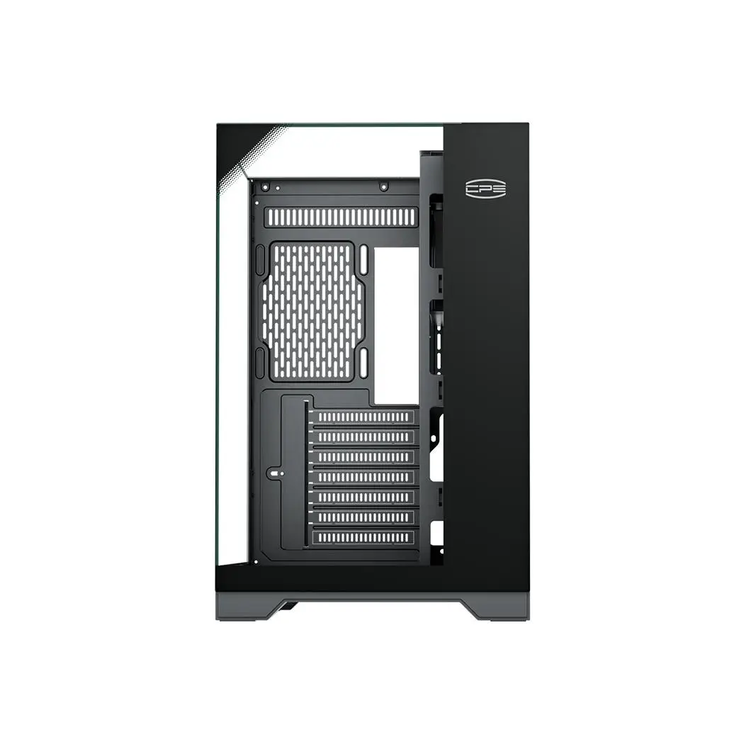 Casing PCCOOLER / PC COOLER C3 - M500 Panoramic PC Case MID Tower - BLACK - Image 7