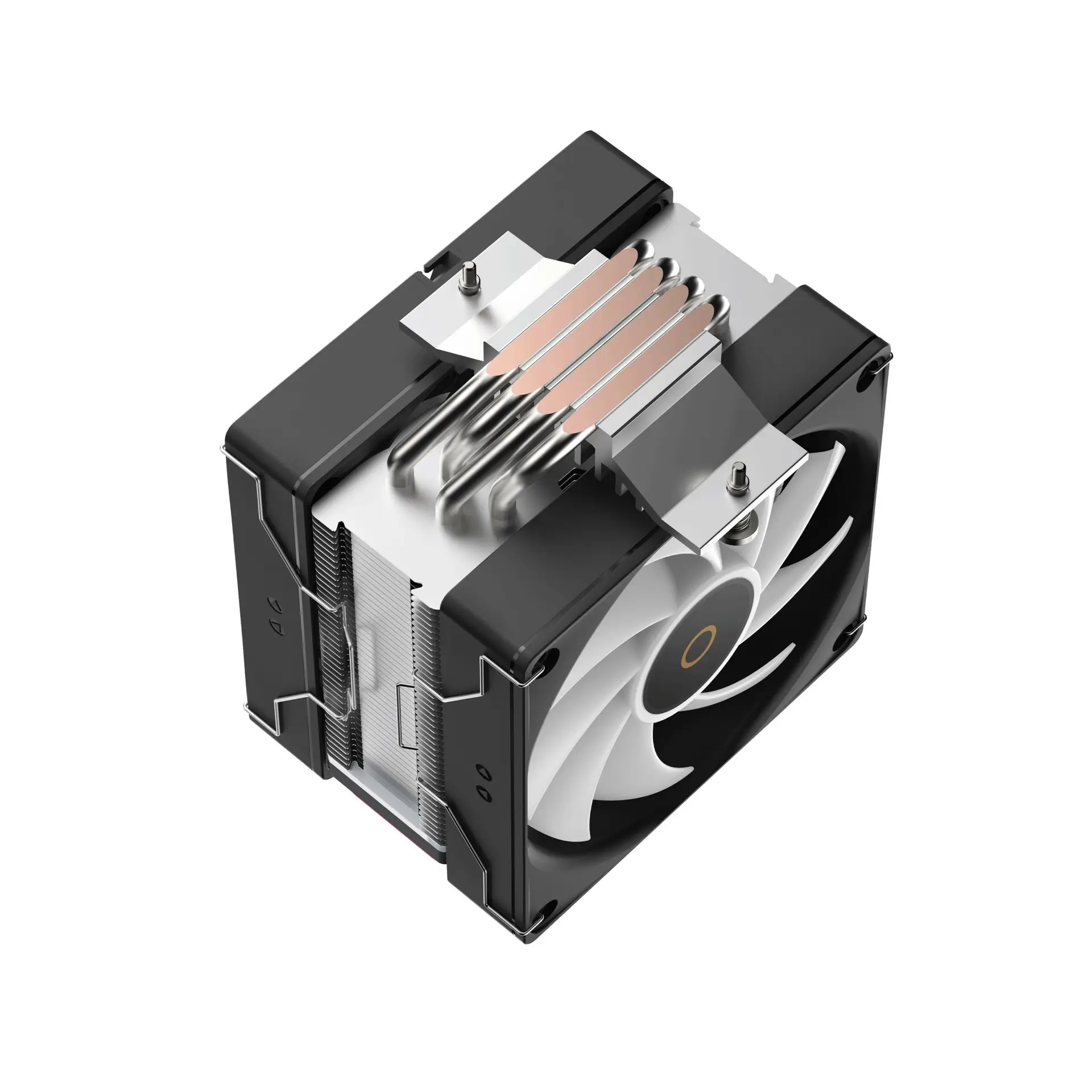 OCYPUS Delta A40 SE Dual Fan ARGB 4 Heatpipes Single Tower Air Cooler - BLACK - Image 7