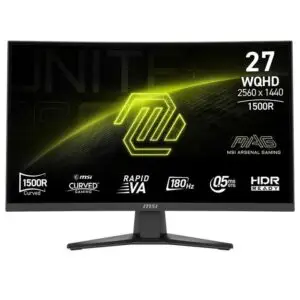 JualMSI LED Monitor MAG276CXF / MAG 276CXF &ndash; Monitor Curved 27&Prime; FHD Rapid VA 280Hz HDR