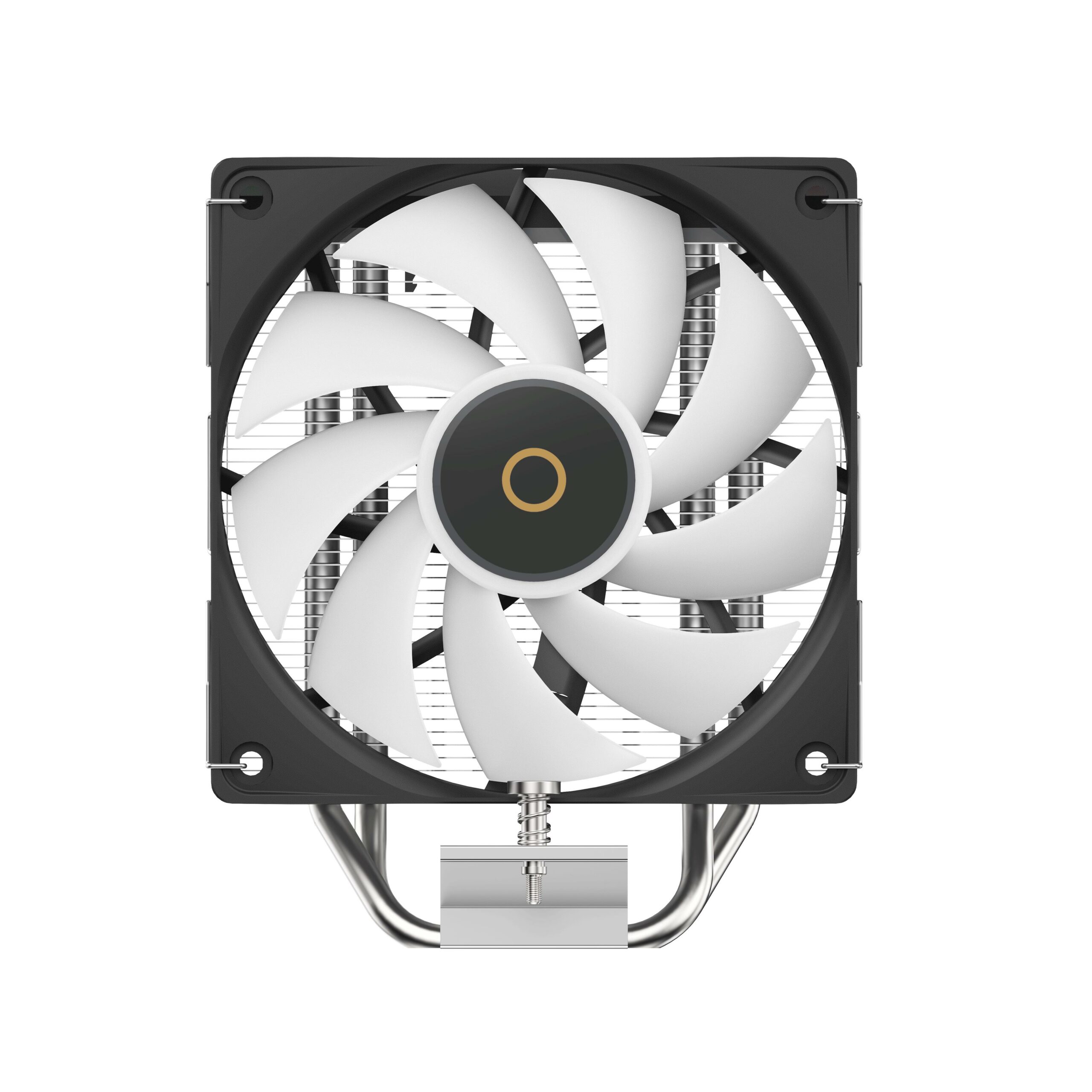 OCYPUS Delta A40 SE Dual Fan ARGB 4 Heatpipes Single Tower Air Cooler - BLACK - Image 4
