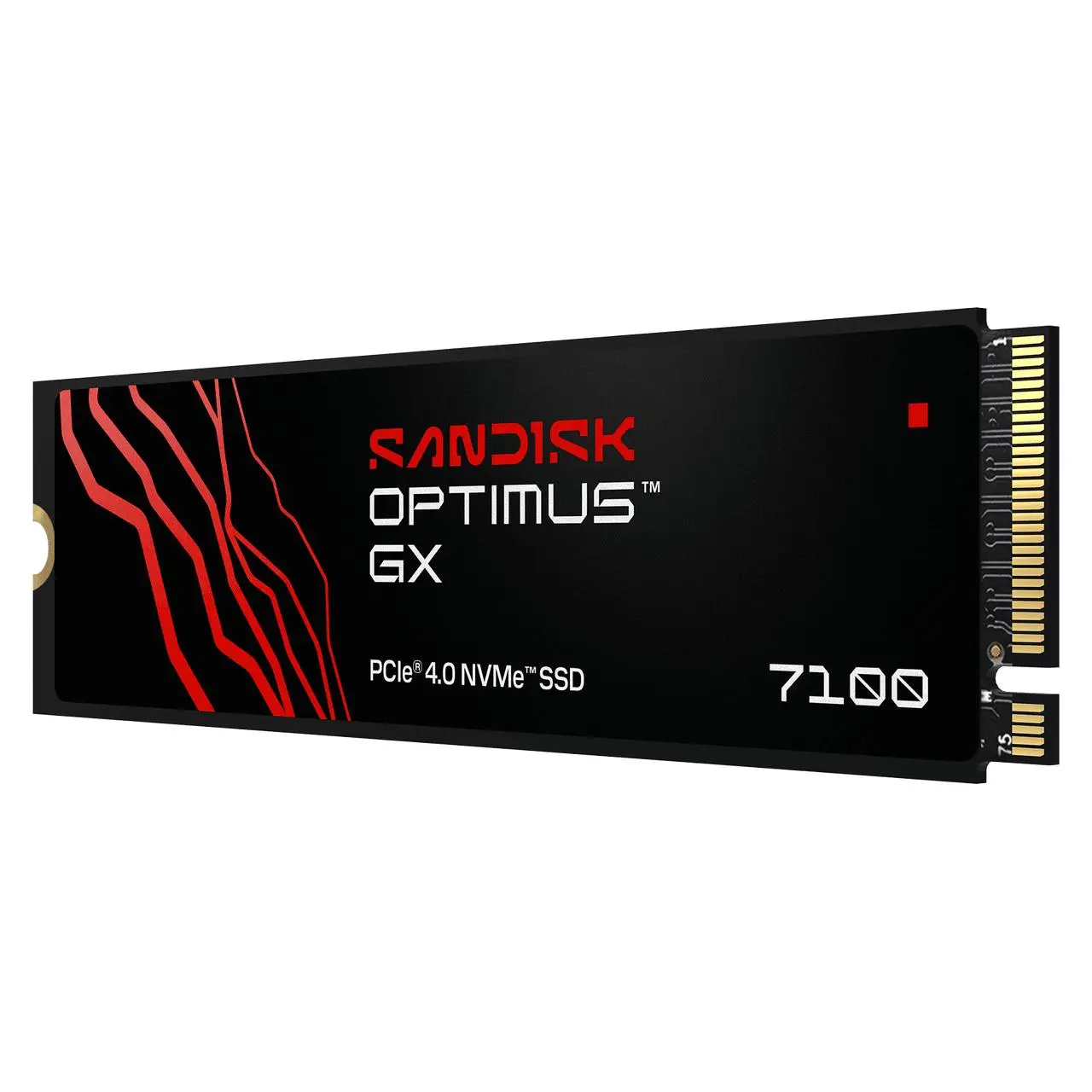 SSD Sandisk Optimus GX 7100 M.2 NVMe 2TB - PCIe Gen4x4 - Image 2