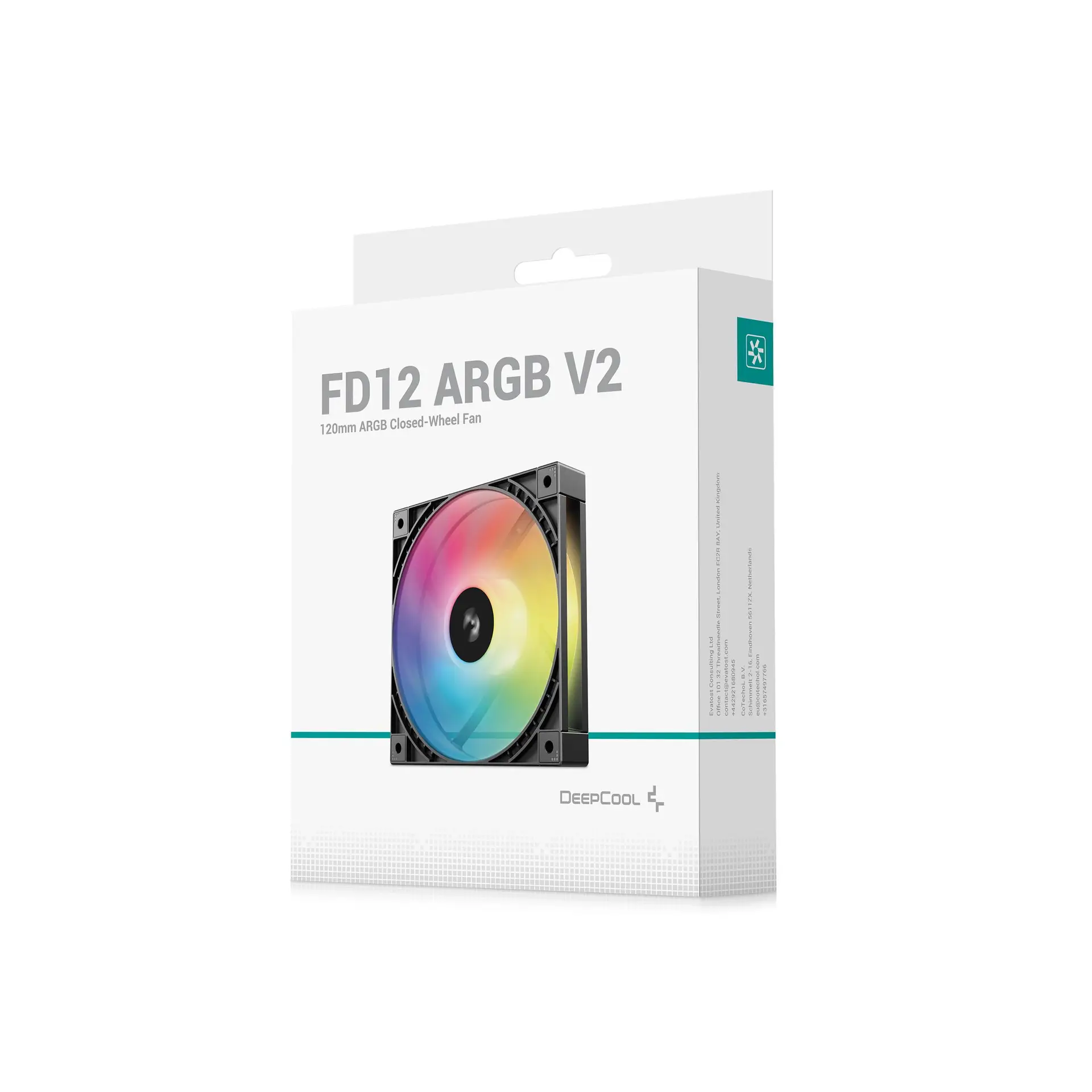 Fan Casing Deepcool FD12 ARGB V2 - Fan 120mm Single Pack - Black - Image 6