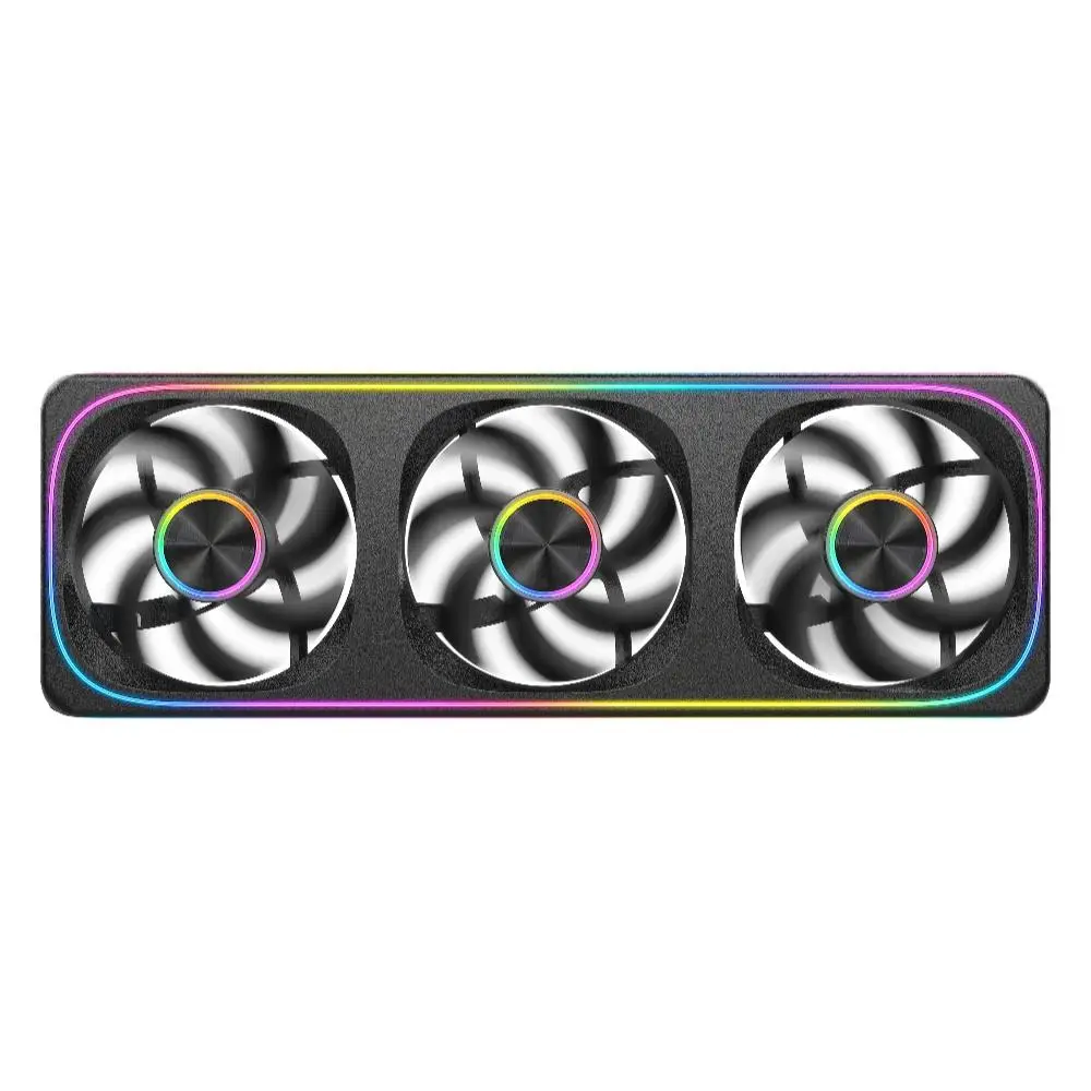 FPMAX TRIDENT 360 | Fan Casing Unified Frame ARGB - Black - Image 2