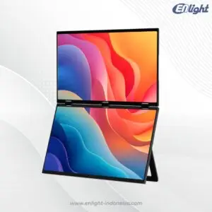 JualMonitor Enlight EN19P2 | Foldable Dual Screen Monitor 19″ FHD 120Hz