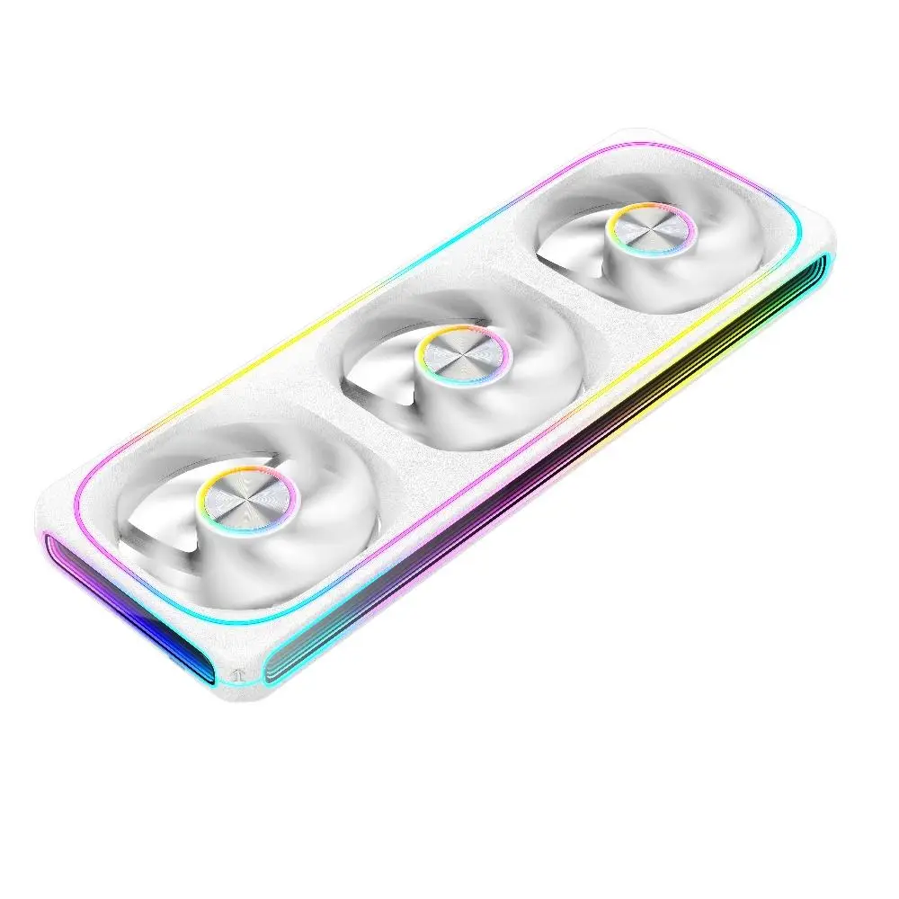 FPMAX TRIDENT 360 | Fan Casing Unified Frame ARGB - White