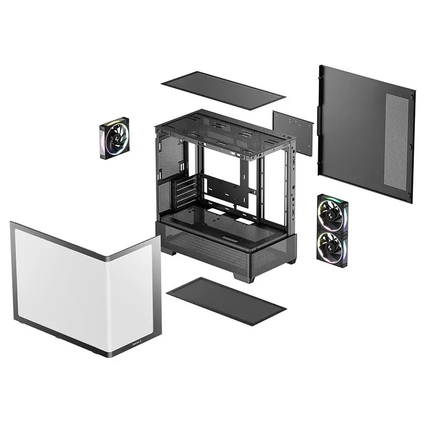 Casing DEEPCOOL CG380U 3F - M-ATX PC Case Include 3 FAN ARGB - Image 8