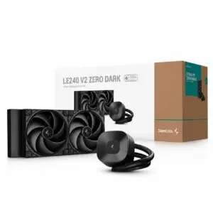 JualDeepcool LE240 V2 ZERO DARK – 240mm AIO Liquid CPU Cooler