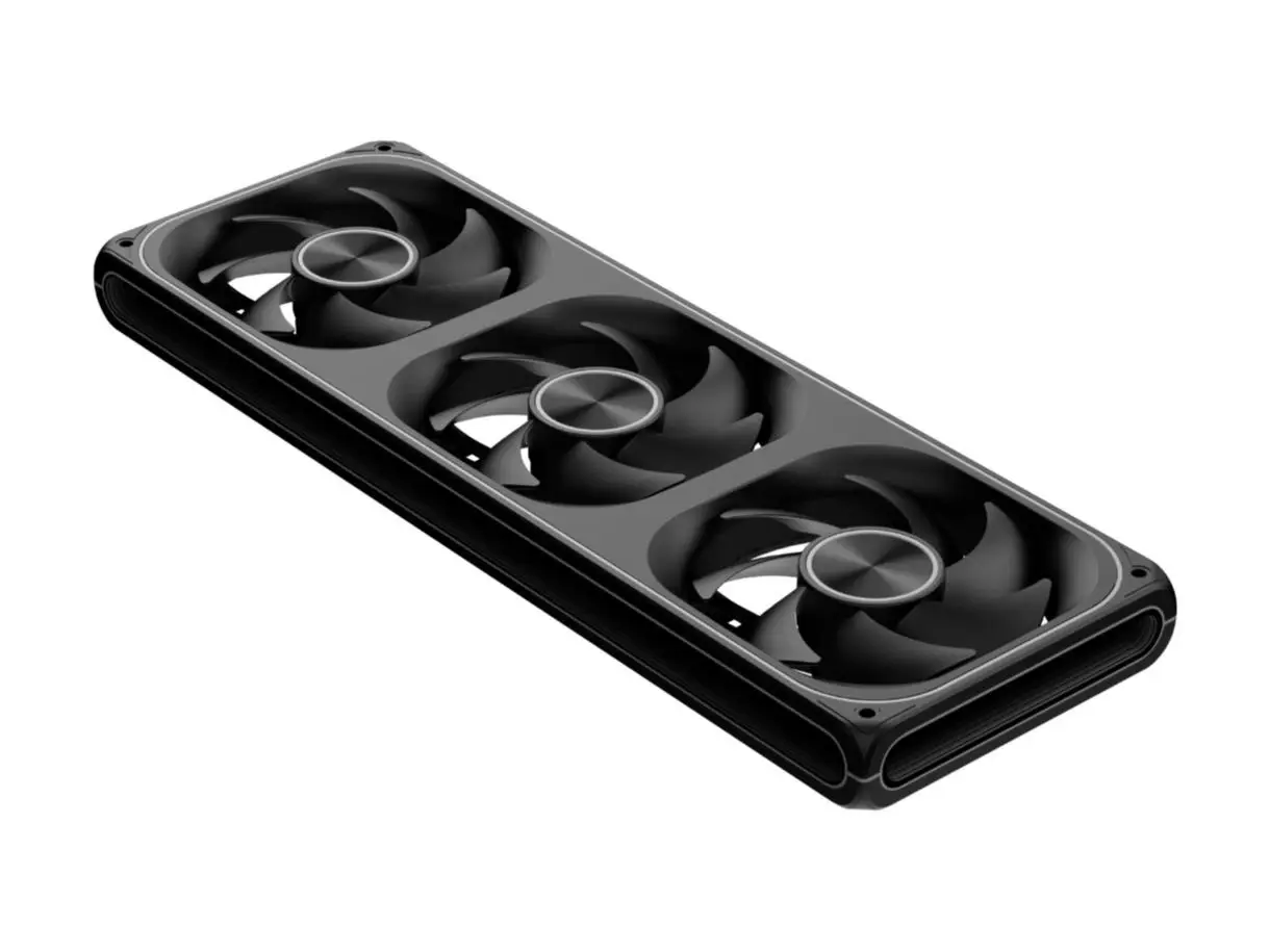 Formula V-Line Air Fusion 3 LT Reverse | Fan Casing Triple Unified ARGB - BLACK - Image 3