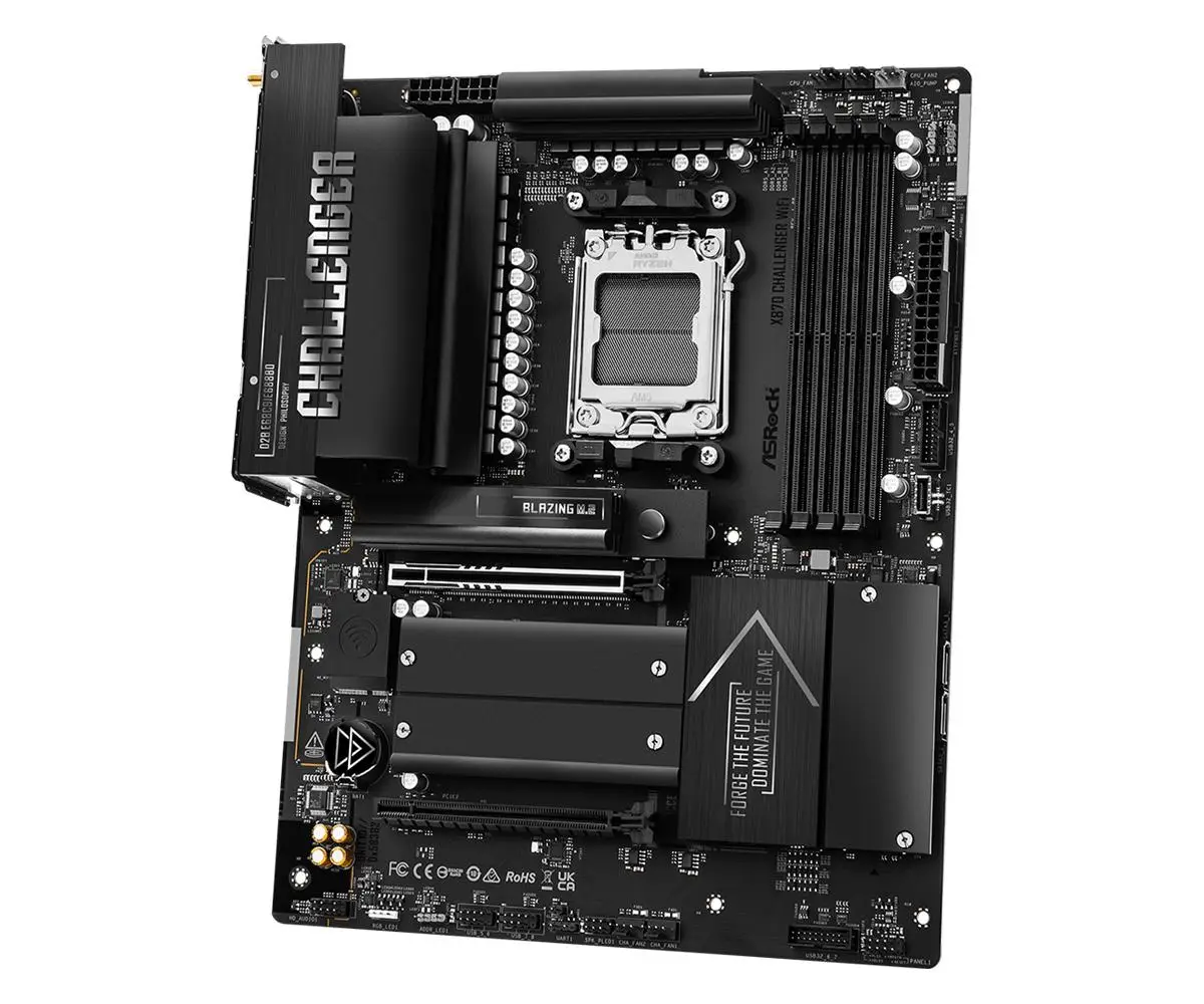 ASRock X870 Challenger WIFI (Socket AM5, AMD X870, DDR5, Type C) - Image 5