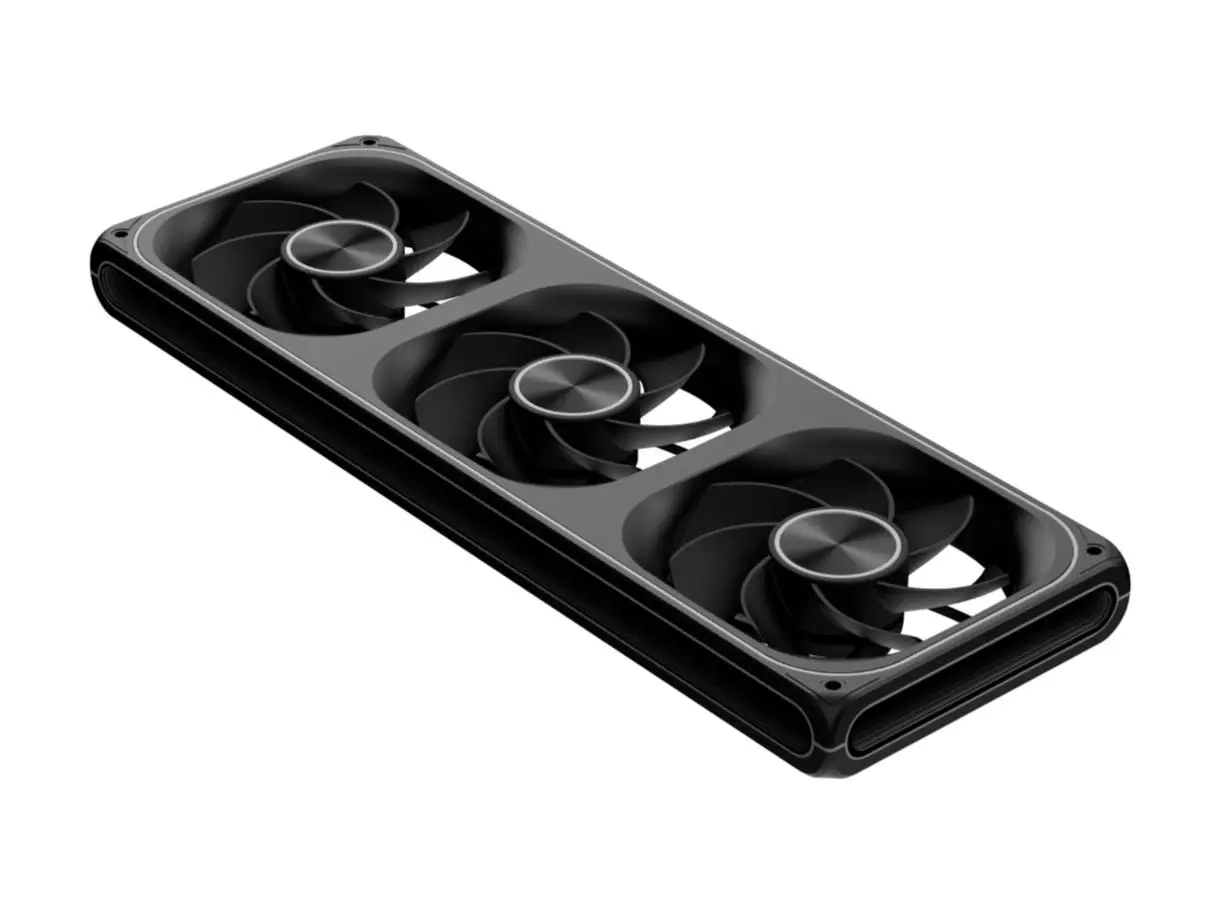 Formula V-Line Air Fusion 3 LT Reverse | Fan Casing Triple Unified ARGB - BLACK - Image 4