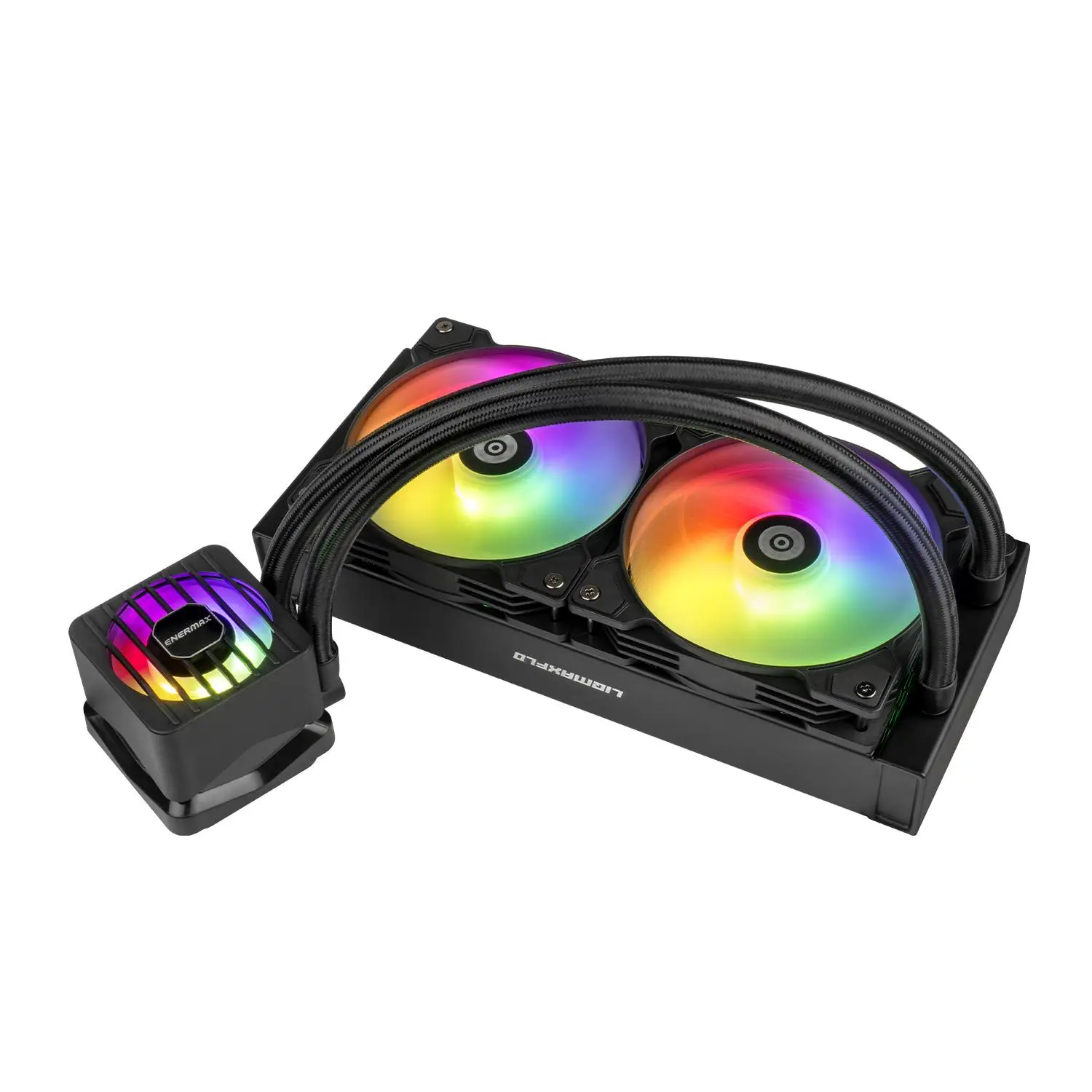 ENERMAX LIQMAXFLO 240 ARGB - AIO LIQUID CPU COOLER 240mm - Image 4