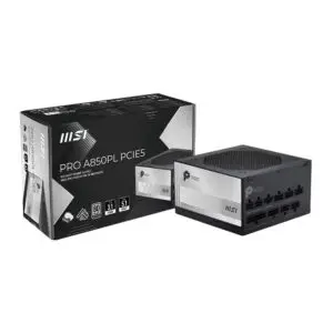 JualMSI PRO A850PL – PSU 850W 80+ PLATINUM ATX 3.1 PCIe 5.1 Fully Modular