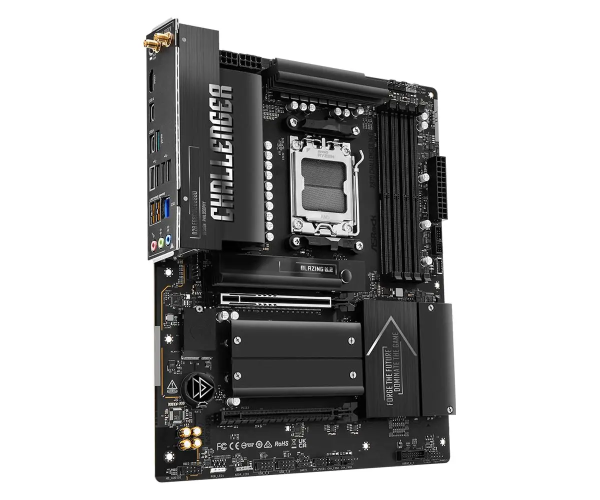 ASRock X870 Challenger WIFI (Socket AM5, AMD X870, DDR5, Type C) - Image 4