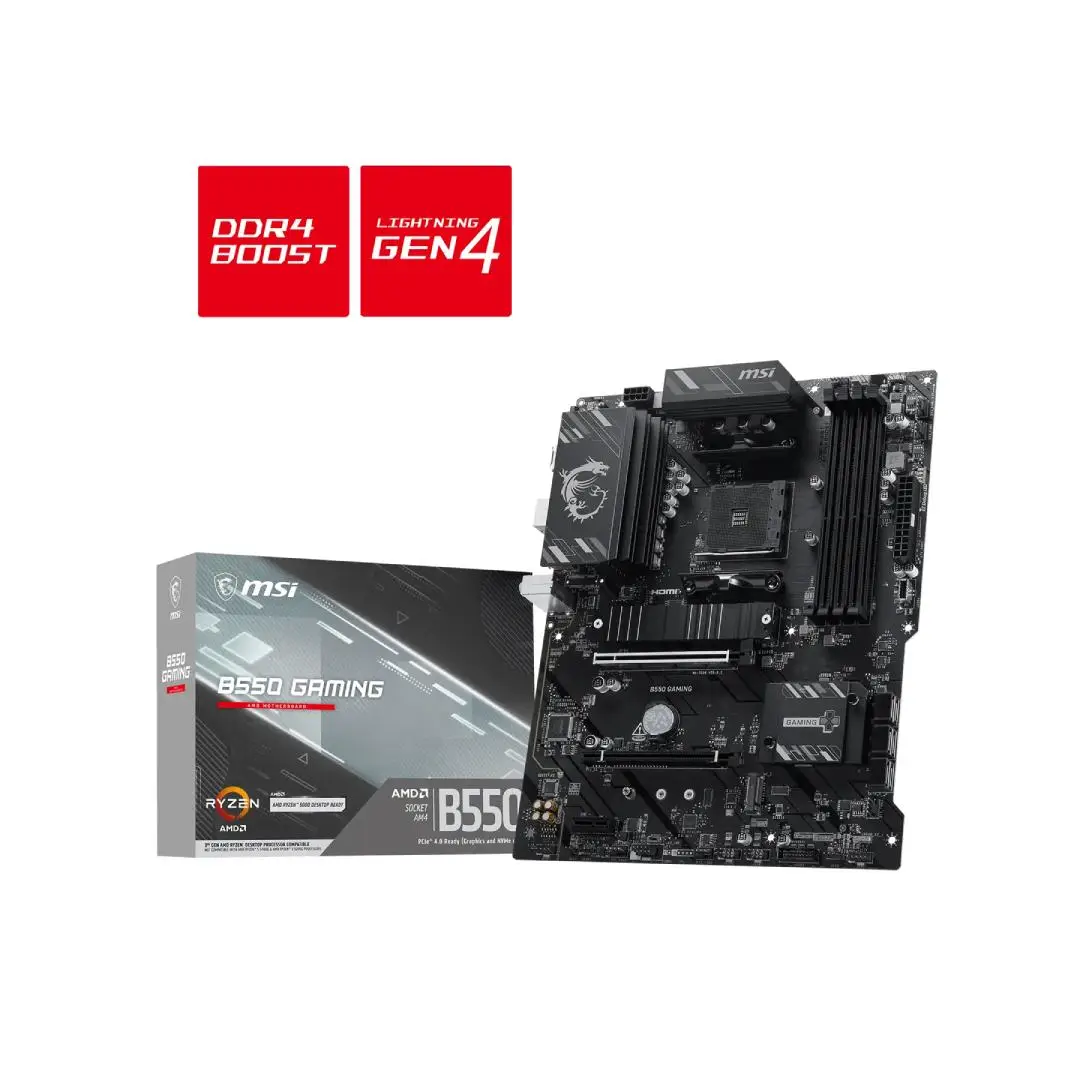 MSI B550 GAMING (Socket AM4, B550, DDR4)