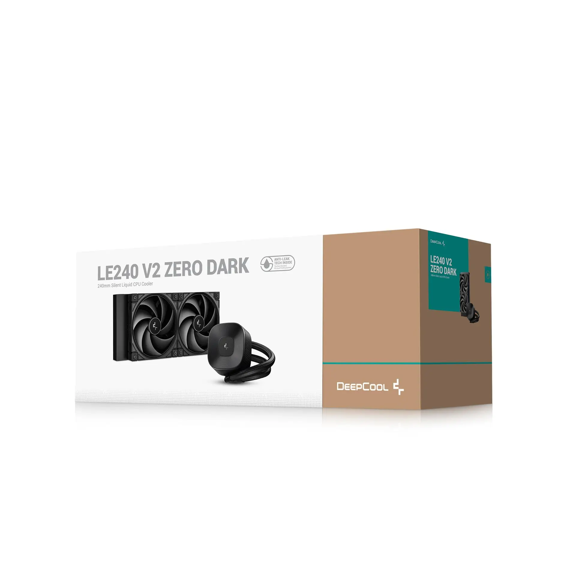Deepcool LE240 V2 ZERO DARK - 240mm AIO Liquid CPU Cooler - Image 7