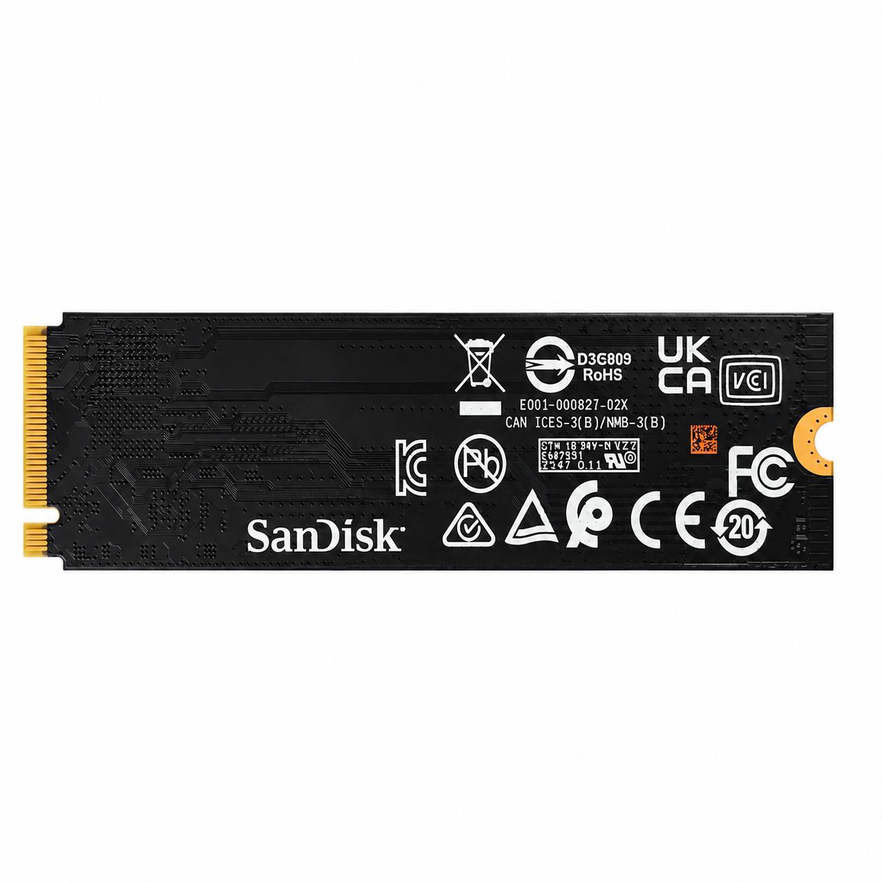 SSD Sandisk Optimus 5100 M.2 NVMe 500GB - PCIe Gen4x4 - Image 2