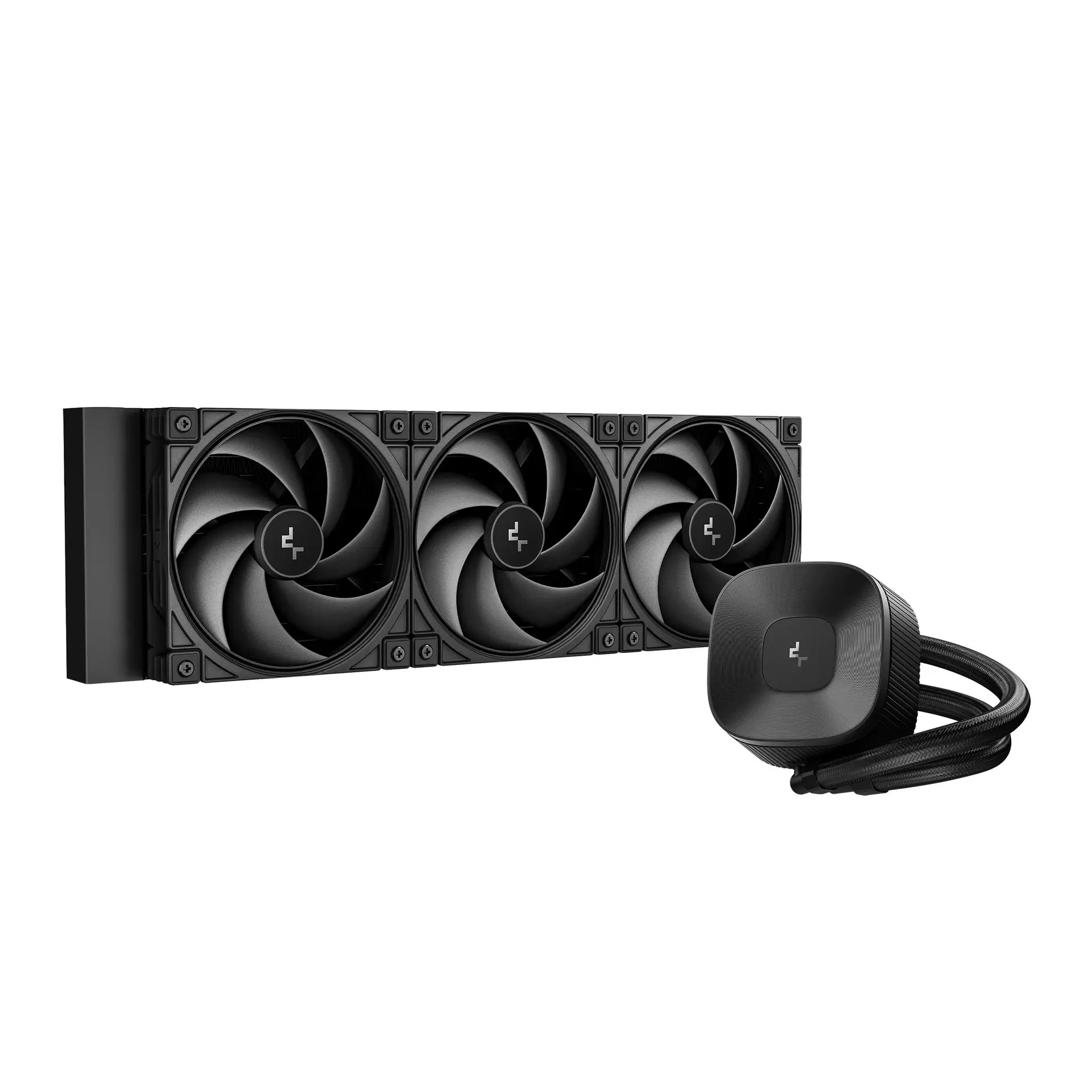 Deepcool LE360 V2 ZERO DARK - 360mm AIO Liquid CPU Cooler - Image 2