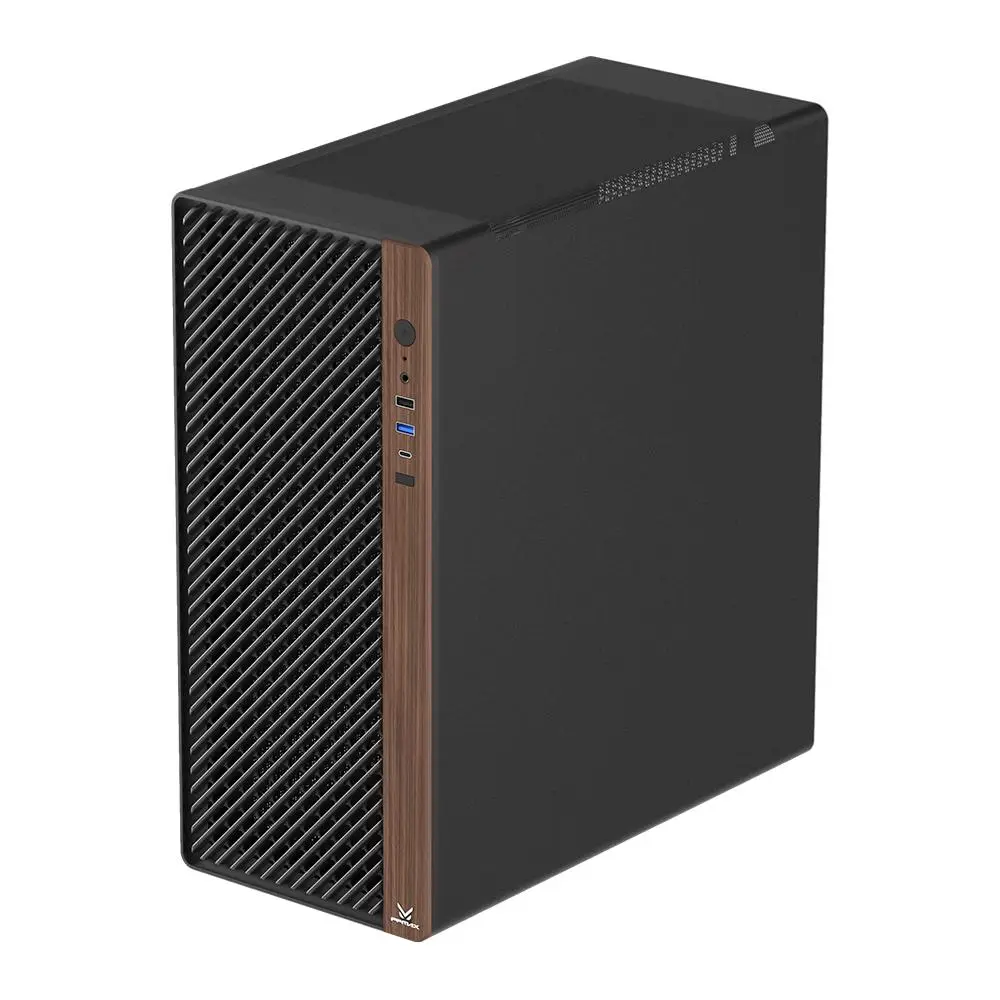 CASING FPMAX WIND SHELL G16 - ATX PC Case Include 1 FAN - Black - Image 3