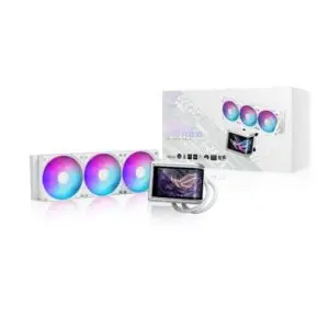 JualASUS ROG RYUO IV 360 ARGB – AIO CPU Cooler 360mm ARGB with Display 6.67″ AMOLED – WHITE