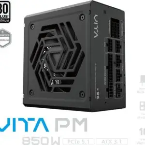 JualPower Supply VITA PM / VITA 850PM – ATX 3.1 PCIe 5.1 80+ PLATINUM Fully Modular