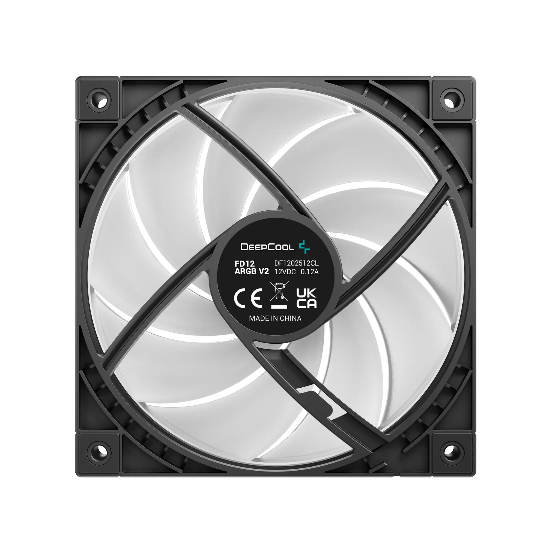 Fan Casing Deepcool FD12 ARGB V2 - Fan 120mm Single Pack - Black - Image 4