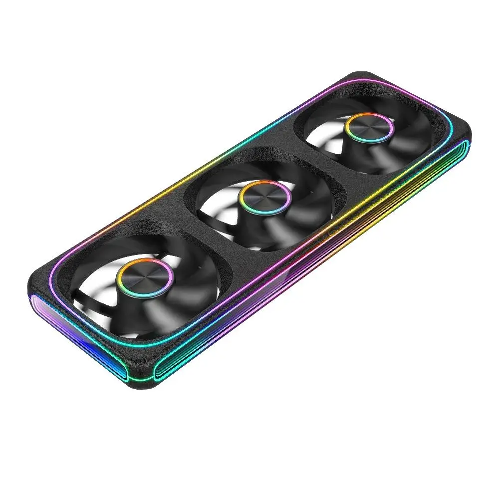 FPMAX TRIDENT 360 | Fan Casing Unified Frame ARGB - Black