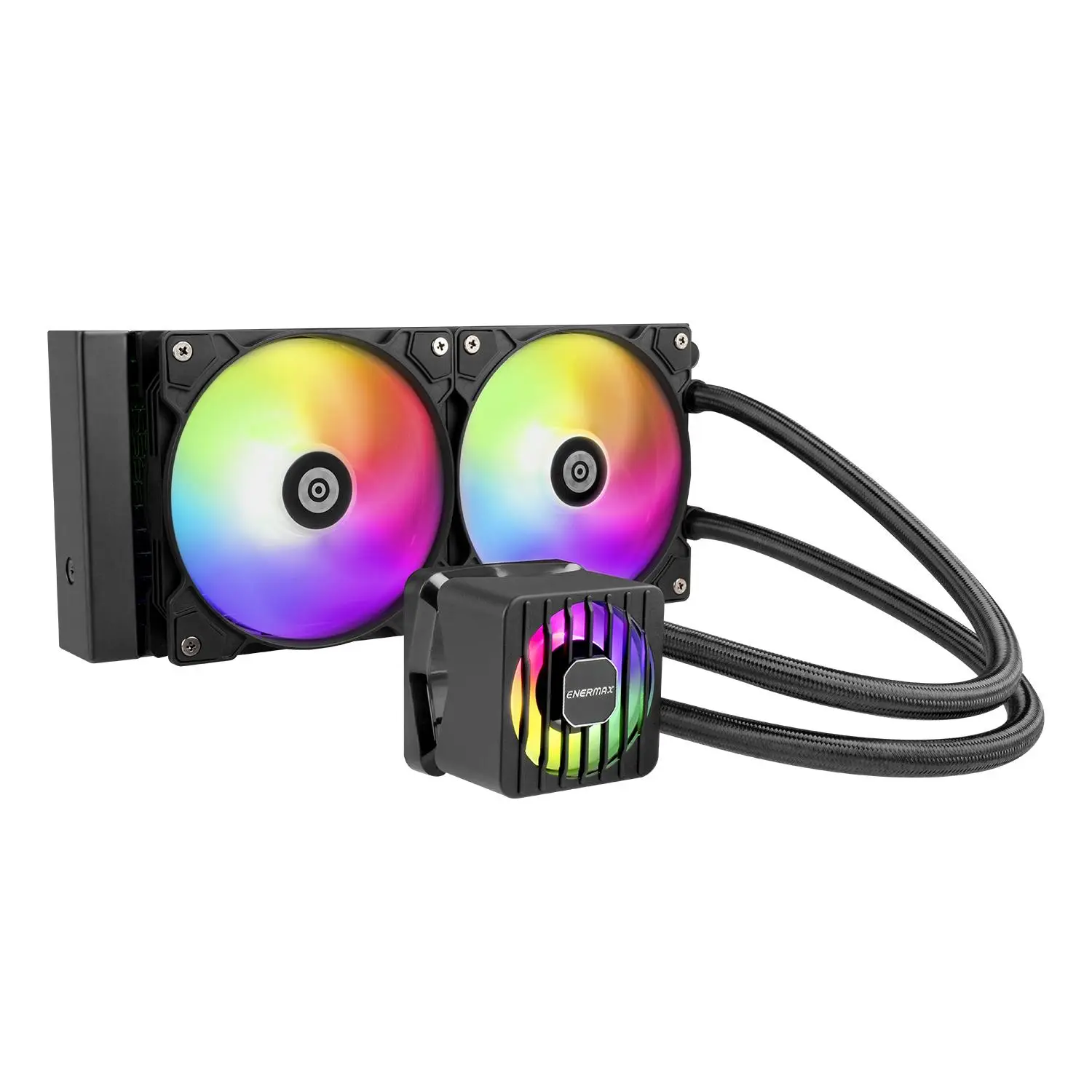 ENERMAX LIQMAXFLO 240 ARGB - AIO LIQUID CPU COOLER 240mm - Image 2