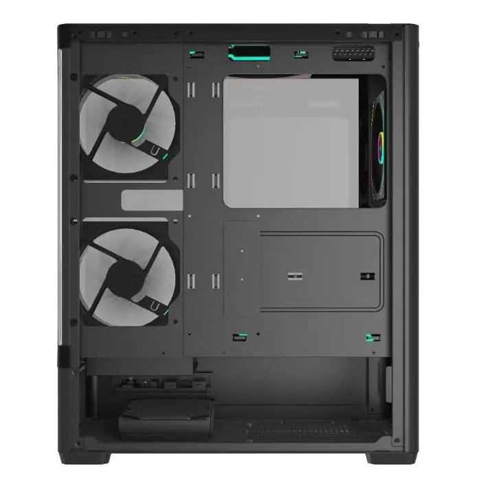 CASING FPMAX Diamond R4A Pro Nova - ATX PC Case Include 3 ARPW - Black - Image 6