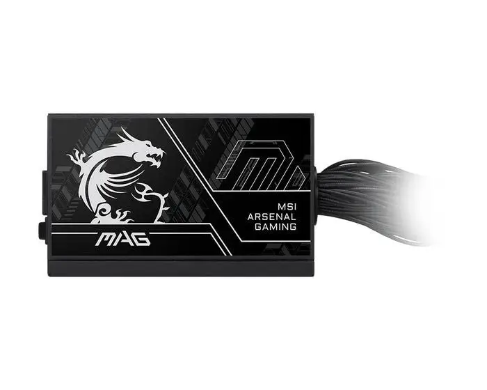 Power Supply MSI MAG A750BN III - 750W 80+ BRONZE ATX 3.1 PCIe 5.1 Non Modular - Image 3