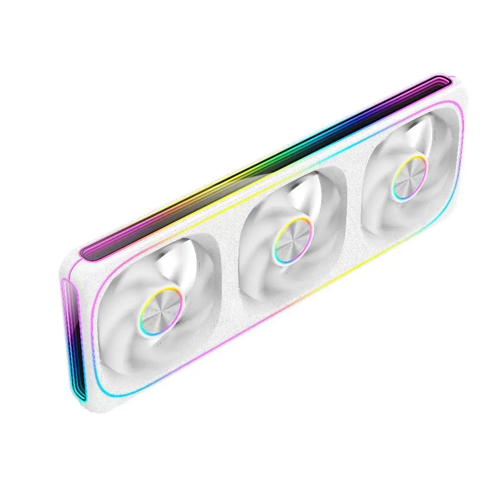 FPMAX TRIDENT 360 | Fan Casing Unified Frame ARGB - White - Image 3