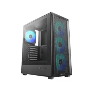 JualCasing DEEPCOOL CC550 4F – ATX PC Case Include 4 FAN ARGB