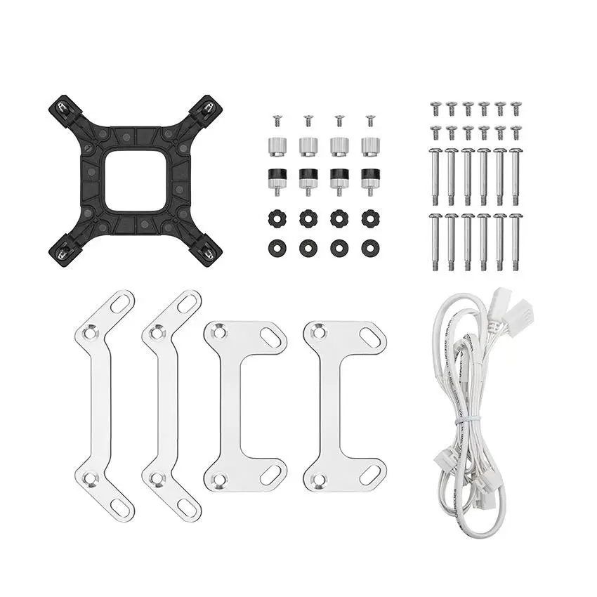 Deepcool LM360 ARGB 360mm AIO CPU Cooler - WHITE - Image 4