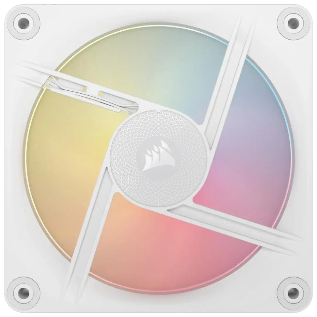 Corsair iCUE LINK LX120-R RGB | 120mm PWM Reverse Fan Single Pack - WHITE - Image 2
