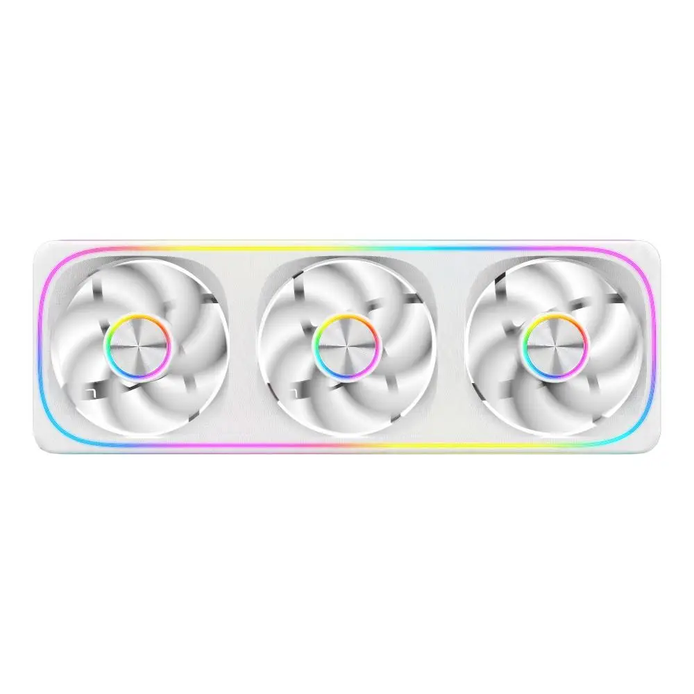 FPMAX TRIDENT 360 | Fan Casing Unified Frame ARGB - White - Image 2