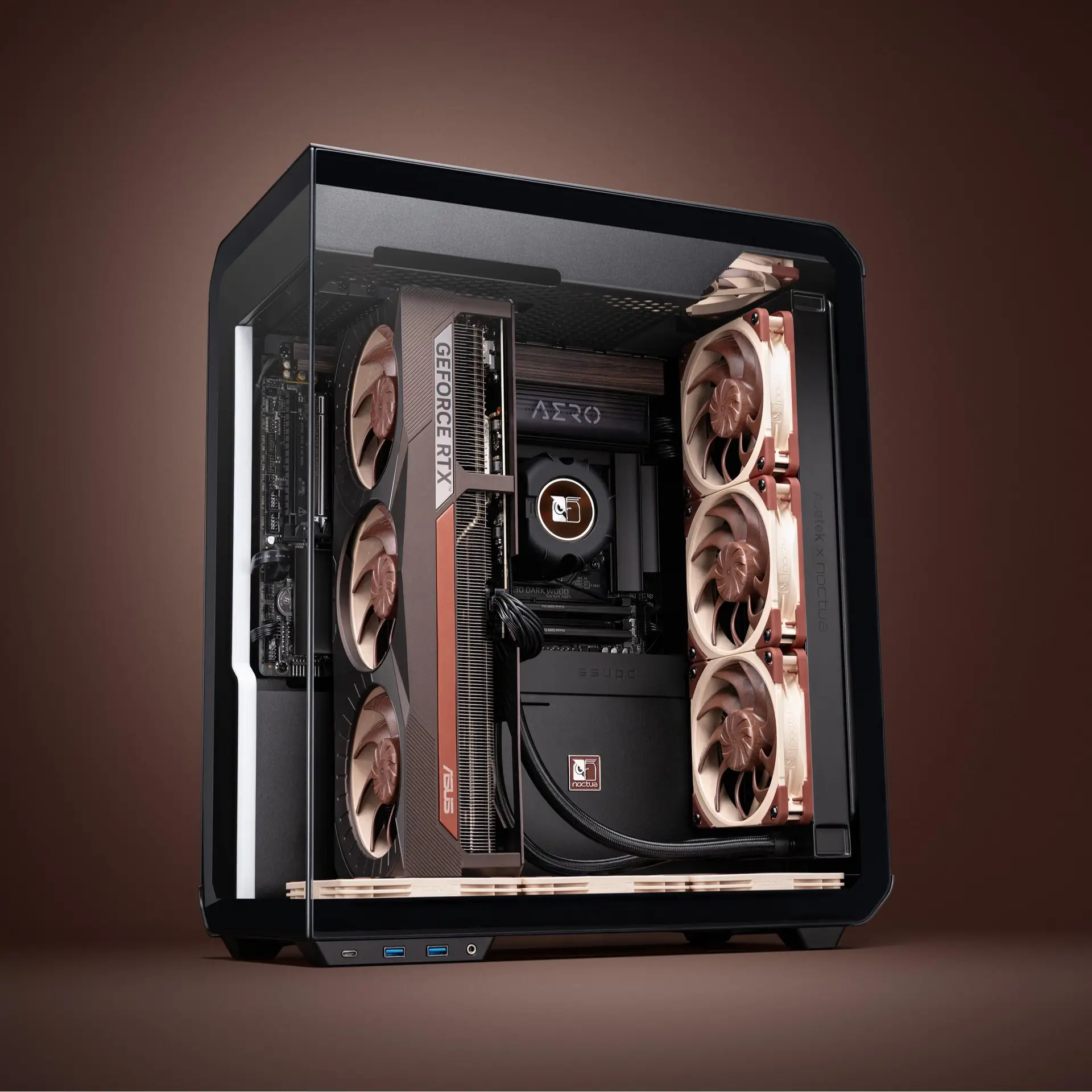 NOCTUA NL-LC1-36 + NL-ACF1 Auxiliary Cooling Fan AIO Liquid Cooler 360mm - Image 5