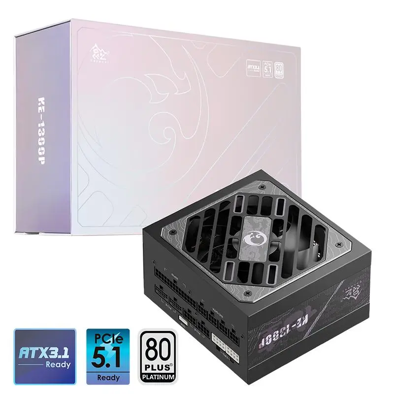 SEGOTEP KE-1300P BLACK | PSU 1300W 80+ PLATINUM PCIe 5.1 ATX 3.1 - Image 7