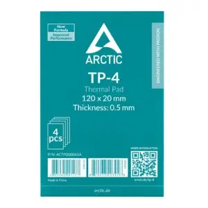 JualARCTIC TP-4 / TP4 THERMAL PAD 120×20 mm 0.5 mm 4pcs Premium Performance Thermal Pad